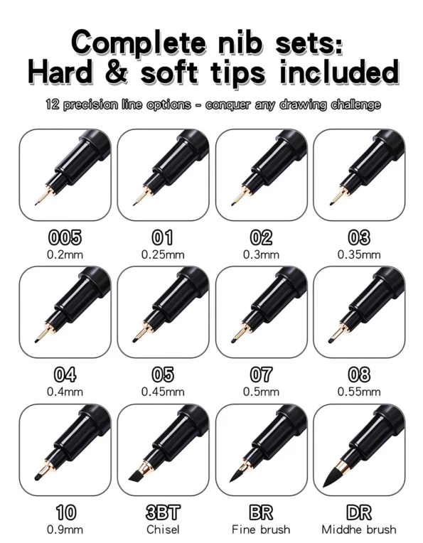 Collector's Gold Needle Tube Pen-07