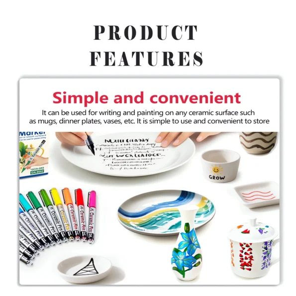 Direct Liquid Ceramic Pen Set-23