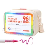 Direct Liquid Style Acrylic Marking Pen Set-96colors,1-2,9