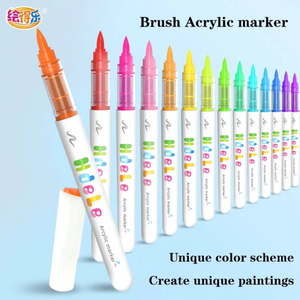 Direct liquid soft-tip acrylic marker-22