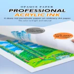 Double-headed direct-flow single-color acrylic pen set-01