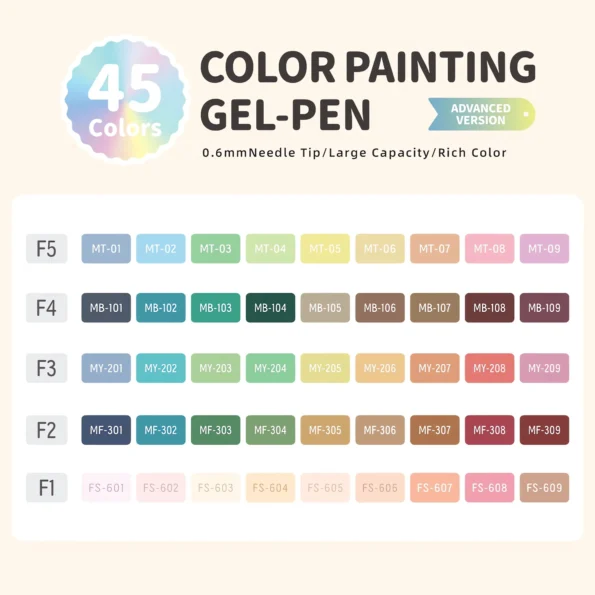 Drawing Journal Pen Set 45-2