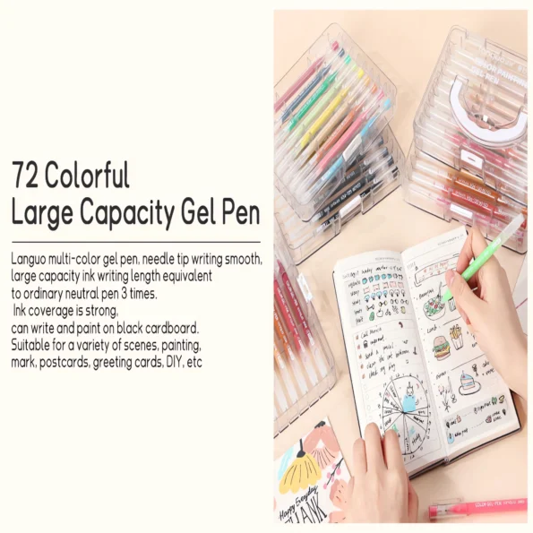 Drawing Journal Pen Set 72-12