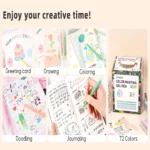 Drawing Journal Pen Set 72-7