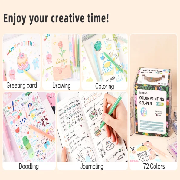 Drawing Journal Pen Set 72-13