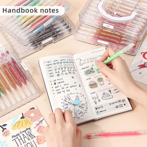 Drawing Journal Pen Set 72-4