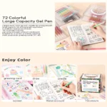 Drawing Journal Pen Set 72-7
