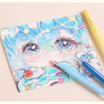 Glitter Effect Drawing Pens Set-18