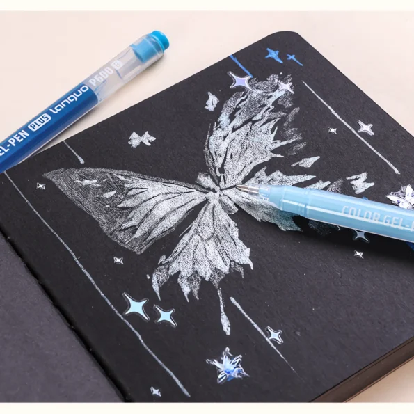 Glitter Effect Drawing Pens Set-10