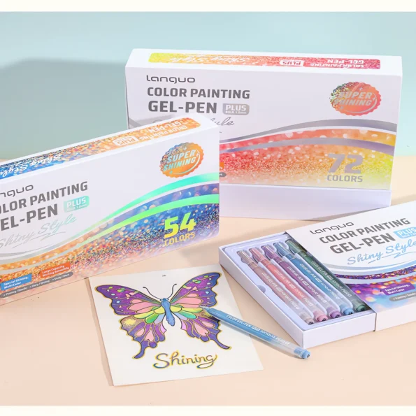 Glitter Effect Drawing Pens Set-11