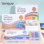 Glitter Effect Drawing Pens Set-18