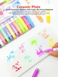 Hard headed straight liquid acrylic marker pen-02
