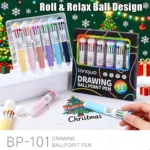 10-in-1-Multicolor-Ballpoint-Pen-Set-0.8mm-Fine-01
