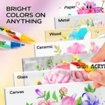 Acrylic-Paint-Marker-Set-72-Colors-Brush-Tip-1