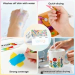 Acrylic-Paint-Marker-Set-72-Colors-Brush-Tip-1